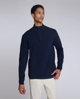 Quarterzip Pullover Sweater | Kenneth Cole NAVY