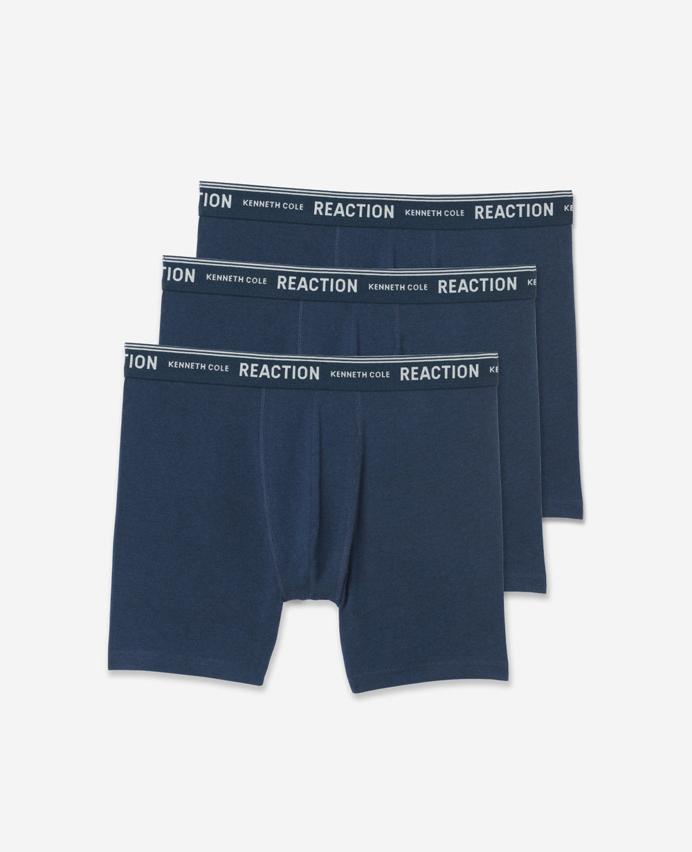Organic Cotton Boxer Briefs 3-Pack – Navy | Kenneth Cole | Kenneth Cole NAVY