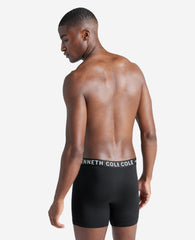 3-Pack Micro Stretch Boxer Briefs – Breathable & Flexible | Kenneth Cole BLACK