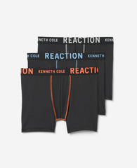3-Pack Micro Stretch Boxer Briefs – Recycled Comfort | KC | Kenneth Cole BLACK/POPBLACKWB