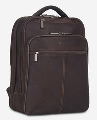 Colombian Leather Backpack | Kenneth Cole BROWN