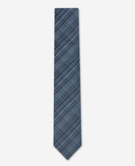 Blue Plaid Tie | Kenneth Cole NAVY