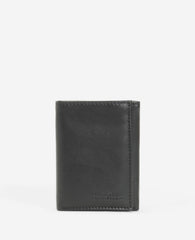 Shop Eugene TECHNI-COLE Leather Trifold Wallet, Black | KC | Kenneth Cole BLACK