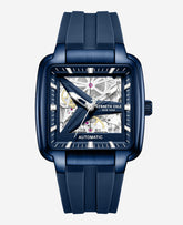Skeleton Automatic Blue Silicone Strap Watch | Kenneth Cole BLUE