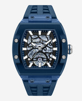 Skeleton Automatic Blue Silicone Strap Watch | Kenneth Cole | Kenneth Cole BLUE