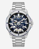 Skeleton Automatic Stainless Bracelet Watch | Kenneth Cole SILVER