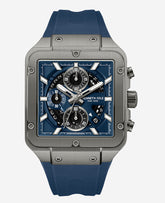 Skeleton Automatic Blue Silicone Strap Watch | Kenneth Cole BLUE