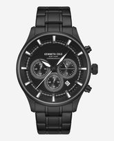 Skeleton Automatic Stainless Bracelet Watch | Kenneth Cole BLACK