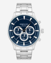 Skeleton Automatic Stainless Bracelet Watch | Kenneth Cole SILVER