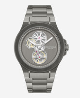 Automatic Gun Metal Stainless Steel Bracelet Watch | Kenneth Cole GUN