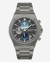 Dress Sport Chronograph Multi Tone Dial Stainless Steel Bracelet Watch | Kenneth Cole GUN