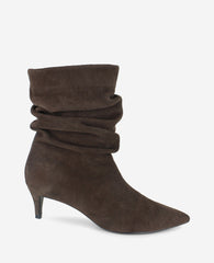 Marsha Suede Kitten Heel Bootie | Kenneth Cole CHOCOLATE SUEDE