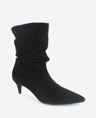 Marsha Suede Kitten Heel Bootie | Kenneth Cole BLACK SUEDE