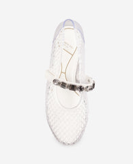 Jazzy Stone Embellished Ballet Flat | Kenneth Cole CLEAR