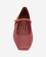 Shop Jasper Rio Red Leather Ballet Flat | Kenneth Cole | Kenneth Cole RIO RED LEATHER