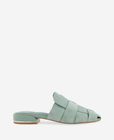 Faina Leather Fisherman Slide Sandal | Kenneth Cole AQUA LEATHER