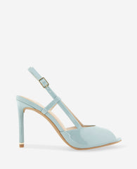 Londyn Patent Peep Toe Heel | Kenneth Cole ICE BLUE PATENT