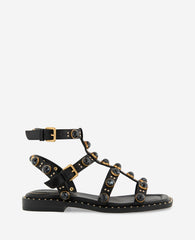 Ruby Leather Jewel Gladiator Sandal | Kenneth Cole BLACK