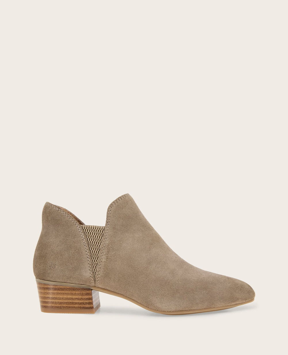 GENTLE SOULS - Fran Suede Bootie | Kenneth Cole GREY SUEDE