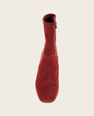 Shop Gentle Souls Ella Burnt Red Suede Bootie | Kenneth Cole | Kenneth Cole BURNT RED