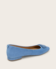 Shop Hanette Suede Flat Blue | Gentle Souls by Kenneth Cole | Kenneth Cole BLUE SUEDE