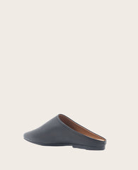 GENTLE SOULS - Wanda Leather Mule Flat | Kenneth Cole BLACK LEATHER