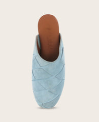 GENTLE SOULS - Westley Suede Woven Mule | Kenneth Cole ASHLEY BLUE SUEDE
