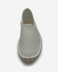 REACTION - Bonne Crystal Mesh Espadrille | Kenneth Cole CREAM CRYSTAL MESH