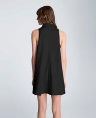 Halter Shirt Swing Dress | Kenneth Cole BLACK