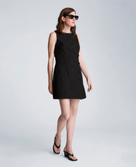 Shop Boat Neck Sheath Mini Dress – Black | Kenneth Cole | Kenneth Cole BLACK