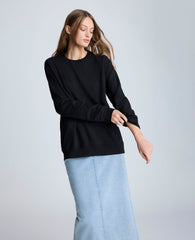Shop Kenneth Cole Black Logo Sweatshirt | Exclusive Pullover | Kenneth Cole BLACK