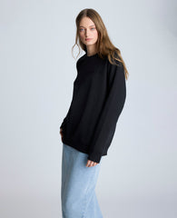 Shop Kenneth Cole Black Logo Sweatshirt | Exclusive Pullover | Kenneth Cole BLACK