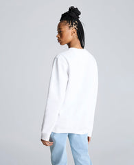 Shop Kenneth Cole Logo Sweatshirt White | Exclusive Pullover | Kenneth Cole WHITE