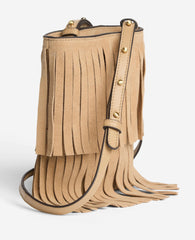Fringe Crossbody Pouch Bag | Kenneth Cole NATURAL