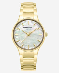 Classic Gold Tone Bracelet Watch | Kenneth Cole GOLD