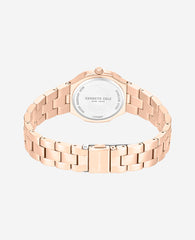 Classic Crystal Lined Outer Dial Rose Gold Bracelet Watch | Kenneth Cole ROSE GOLD