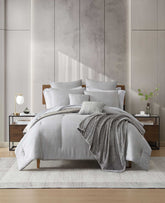 Abstract Texture Comforter Set | Kenneth Cole GREY