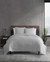 Washed Channel Quilt Set | Kenneth Cole GREY