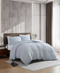 Solid Waffle Comforter Set | Kenneth Cole BLUE