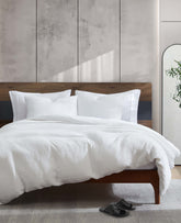 Shop Reversible Solid White Waffle Comforter Set | KC Home | Kenneth Cole WHITE