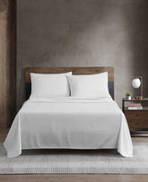 Wavy Checker Sheet Set | Kenneth Cole GREY