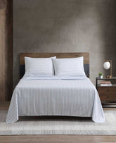 Arrow Stripe Sheet Set | Kenneth Cole BLUE