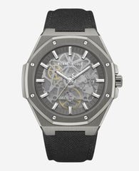 Skeleton Automatic Nylon Strap Watch | Kenneth Cole GUN