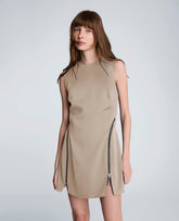Zipper Detail Mini Dress | Kenneth Cole BURLAP