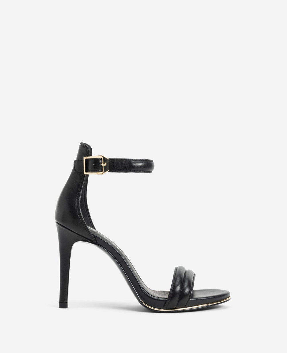 Brooke Black Heeled Sandal – Ankle Strap & Stiletto | KC | Kenneth Cole BLACK