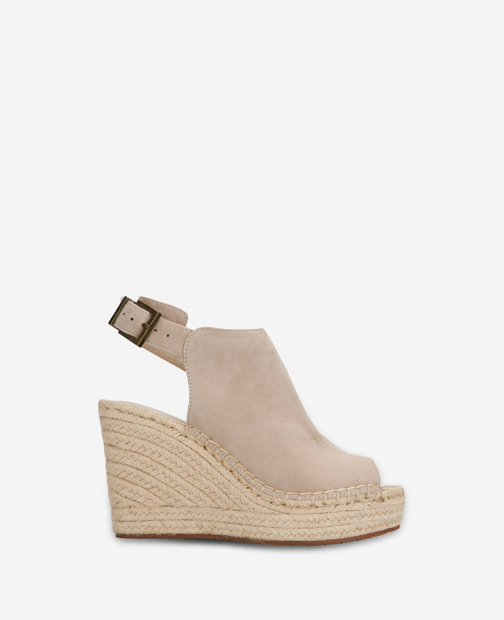 Olivia Wedge Espadrille Sandal | Kenneth Cole ALMOND