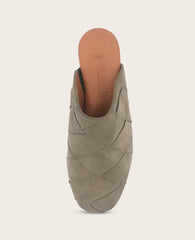GENTLE SOULS - Westley Suede Woven Mule | Kenneth Cole WALNUT SUEDE