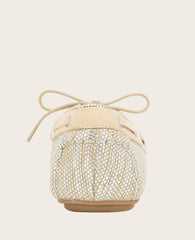 Shop Gentle Souls Marina Metallic Boat Shoe | Kenneth Cole | Kenneth Cole LIGHT GOLD FABRIC
