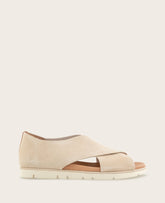 GENTLE SOULS - Leslie X Band Leather Tread Sole Sandal | Kenneth Cole DOE SUEDE