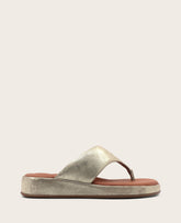 Shop Gentle Souls Daya Ice Metallic Sandal | Kenneth Cole | Kenneth Cole ICE LEATHER